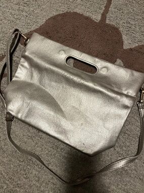 Metallic handbag